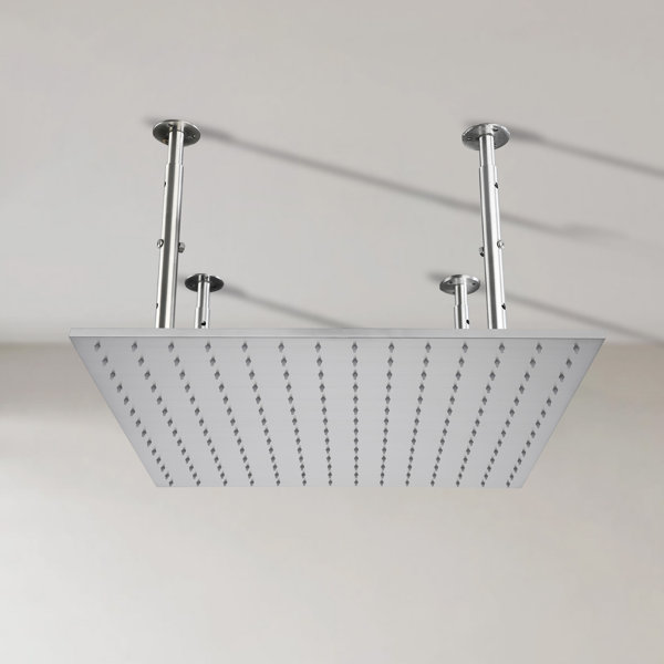 SMARTLET Rain Fixed Shower Head 2.5 GPM GPM Wayfair